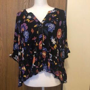 Anthropologie flowy top